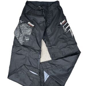 Shift Recon Pants Mens 34 Black Motocross Riding Armor MX Gear Offroad SMR-36P